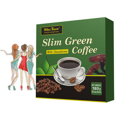 Gewichtsverlust Diät Grüner Kaffee Pulver für Ankünfte Mahlzeitenersatz Abnehmen Kaffee