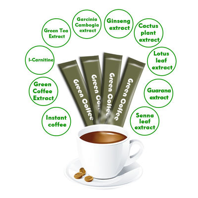 Ganoderma Kaffee 10g*10 Instant Meal Substitute Pulver zur natürlichen Gewichtskontrolle