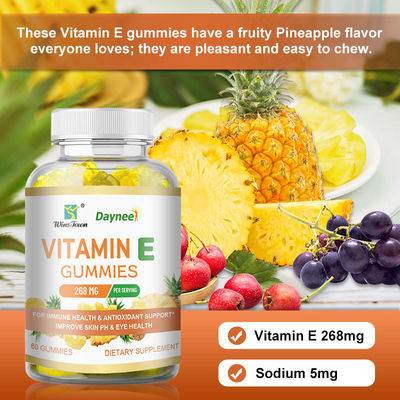 Veganer Kollagen Vitamin C E Hautbleichmittel L-Glutathion Kaugummi für eine hellere Haut