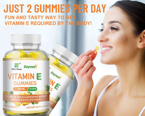 Veganer Kollagen Vitamin C E Hautbleichmittel L-Glutathion Kaugummi für eine hellere Haut
