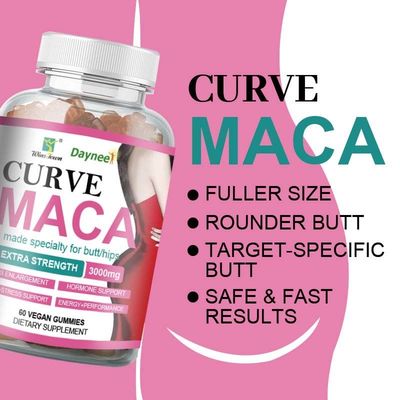 Verbessern Sie Ihre Immunität mit Haltbarkeit 24 Monate Maca Gummies OEM Customized Soft Candy