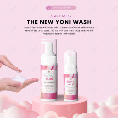 Personalisierte Intimreinigung Custom Label Borsäure Yoni Waschen mit Naturkräutern