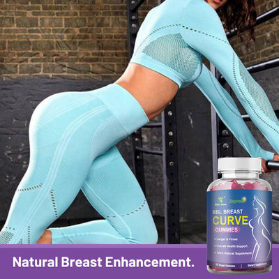 BBL Breast Curve Gummies Natürliche Hinternvergrößerung mit Ashwagandha 36 Monate Haltbarkeit