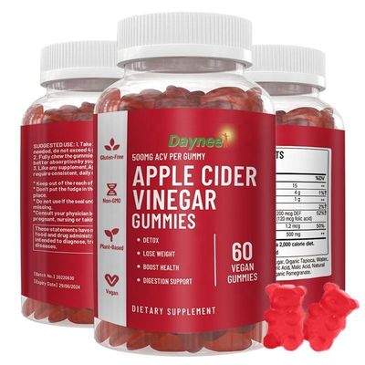 Holen Sie sich Ihre tägliche Dosis von 3g*60 Hämostyptic Apfelweinesaft Gummy Candy für das Wohlbefinden