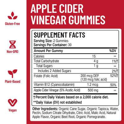 Holen Sie sich Ihre tägliche Dosis von 3g*60 Hämostyptic Apfelweinesaft Gummy Candy für das Wohlbefinden