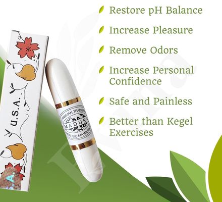 Verstärken Sie Ihre Vagina und Wiederherstellen Sie die Jungfräulichkeit mit Custom Box Natural Magic Stick 30g NW