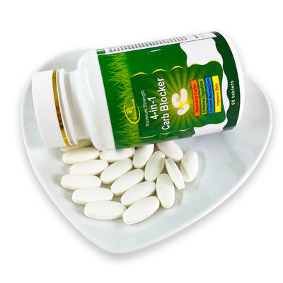 60 Tabletten Fettverbrenner Kohlenhydratblocker Pillen zur Gewichtsreduktion