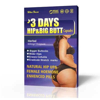 Verbessern Sie Ihre Hüften und Ihr Gesäß mit HIP BUTT Kapseln