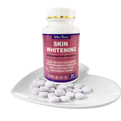 Kollagentabletten zur Hautbleichung und Anti-Aging mit natürlichen und biologischen Kräutern