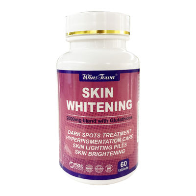 Kollagentabletten zur Hautbleichung und Anti-Aging mit natürlichen und biologischen Kräutern