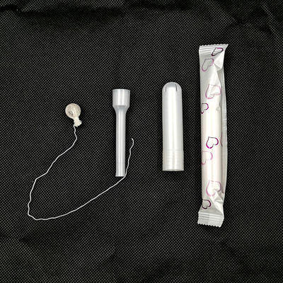 Plastik Yoni Perle Detox Kräuter Tampon Applikator 10cm Größe fördert weibliches Wohlbefinden