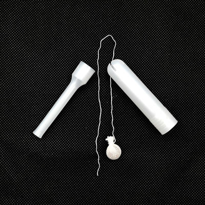 Plastik Yoni Perle Detox Kräuter Tampon Applikator 10cm Größe fördert weibliches Wohlbefinden
