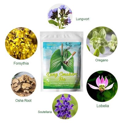 100% natürliche Lungenraucher Tee für eine optimale Lungengesundheit Produktspezifikation 3g*20