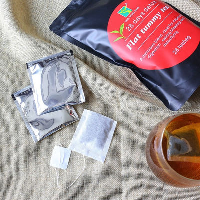 Erleben Sie einen intensiven Gewichtsverlust mit unserem 100% natürlichen Kräuter-Flachbauchtee in 28 Tagen