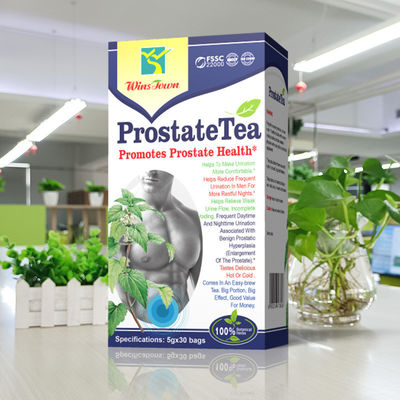Prostata-Tee für Männer 100% pflanzliche gesunde Teetemperatur Lagermethode Proben
