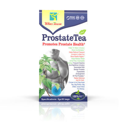 Prostata-Tee für Männer 100% pflanzliche gesunde Teetemperatur Lagermethode Proben