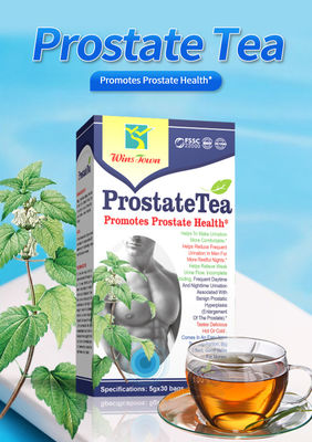 Prostata-Tee für Männer 100% pflanzliche gesunde Teetemperatur Lagermethode Proben