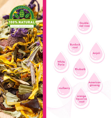 Private Label Haut Schönheit Aufhellen Glow Tee für Männer Natürliche Kräuter Anti-Aging Tee