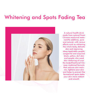 Private Label Haut Schönheit Aufhellen Glow Tee für Männer Natürliche Kräuter Anti-Aging Tee