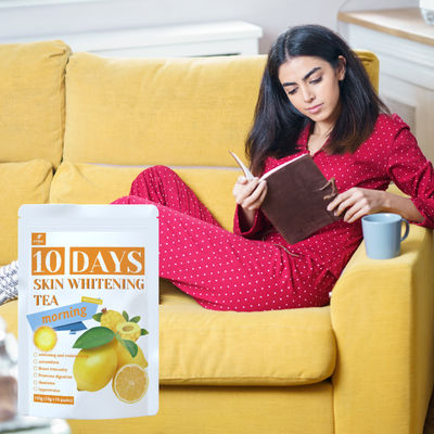 Private Label Glow Tee 10 Tage Vitamin C Weißungsmorgen Tee für Neugeborene