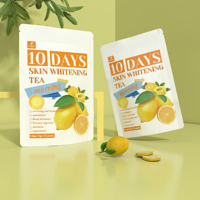 Private Label Glow Tee 10 Tage Vitamin C Weißungsmorgen Tee für Neugeborene