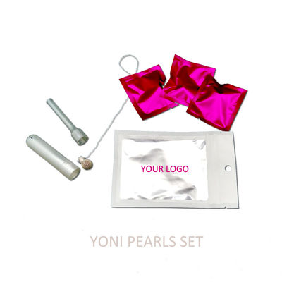 Plastikmaterial Detox Yoni Perlen 3 in 1 mit 10cm Größe Top-Wahl