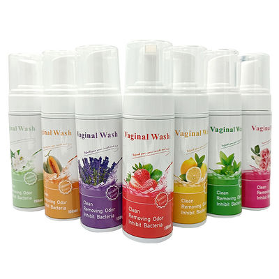 Weibliche Intimpflege Produkte Schaum Körperwasch Vaginalreinigung mit Naturkräutern