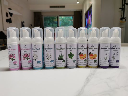 100% natürliche pflanzliche Formel Schaumbildung pH-Balancierung Intimreiniger Waschmittel für Frauen Hygiene