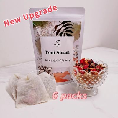 Nassheit Einzelpackungen Yoni Kräuter Straffung Yoni Dampf perfekt für Frauen Hygiene
