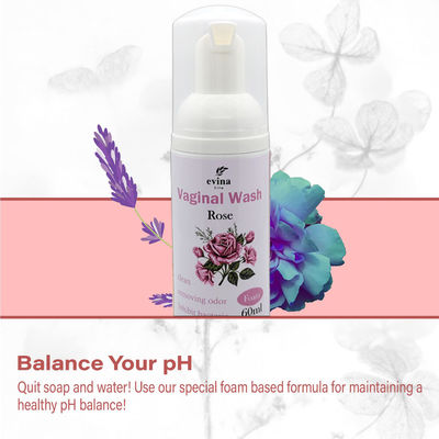 60 ml Naturkräuter-Vaginalschaumwaschmittel zur effektiven und sanften Reinigung der Frau
