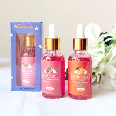 Private Label ätherisches Öl für Vagina-Spannung Weibliche Privatpflege Yoni-Öl 30ml