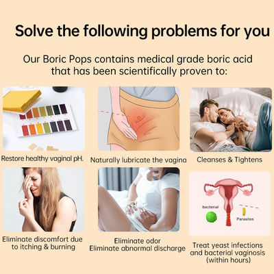 100% natürliche Kräuter Vaginal Detox Zäpfchen für eine saubere und gesunde Vagina