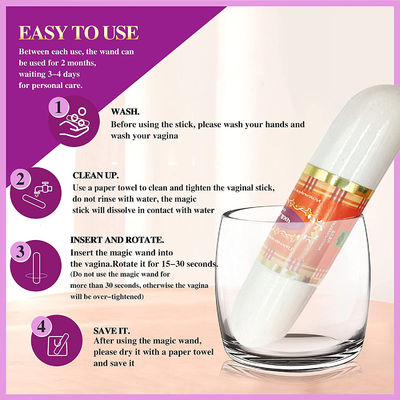 Private Label Vaginal Produkte Yoni Tighten Stick für pflanzliche Straffung und Verjüngung