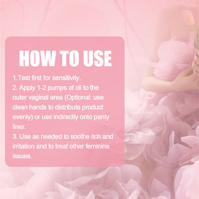 Private Label Vaginal Tightening Herb Yoni Öl mit natürlichen Zutaten N.W. 30ml