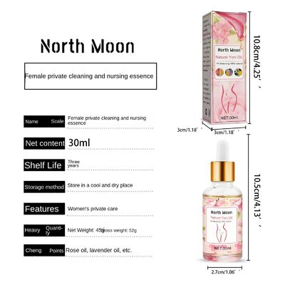 Private Label Vaginal Tightening Herb Yoni Öl mit natürlichen Zutaten N.W. 30ml