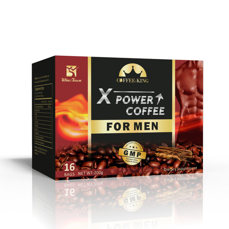 2 Jahre Haltbarkeit 100% natürlicher Mann gesunder Sex Instantkaffee für ein besseres Sexualleben