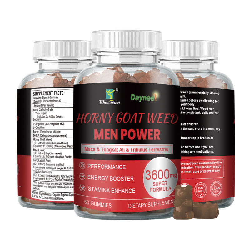 Forever Multi Maca Gummy Candy Männer-Power-Boost für lang anhaltende Energie und Stärke