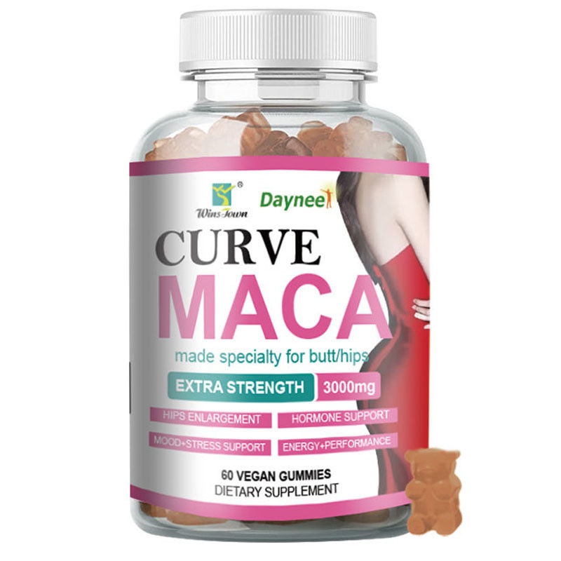 Verbessern Sie Ihre Immunität mit Haltbarkeit 24 Monate Maca Gummies OEM Customized Soft Candy