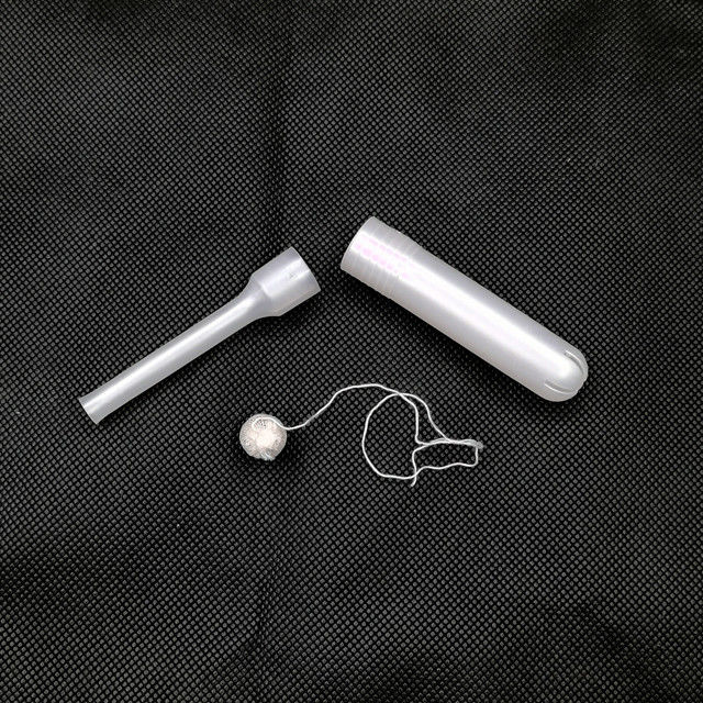 Plastik Yoni Perle Detox Kräuter Tampon Applikator 10cm Größe fördert weibliches Wohlbefinden