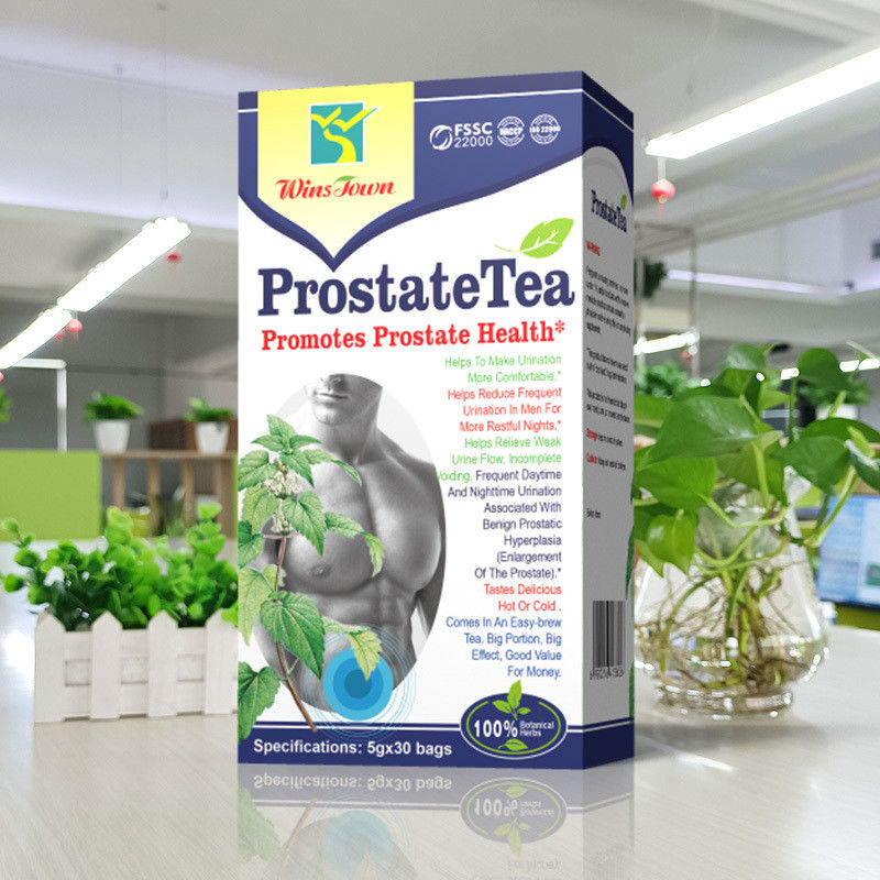 Prostata-Tee für Männer 100% pflanzliche gesunde Teetemperatur Lagermethode Proben
