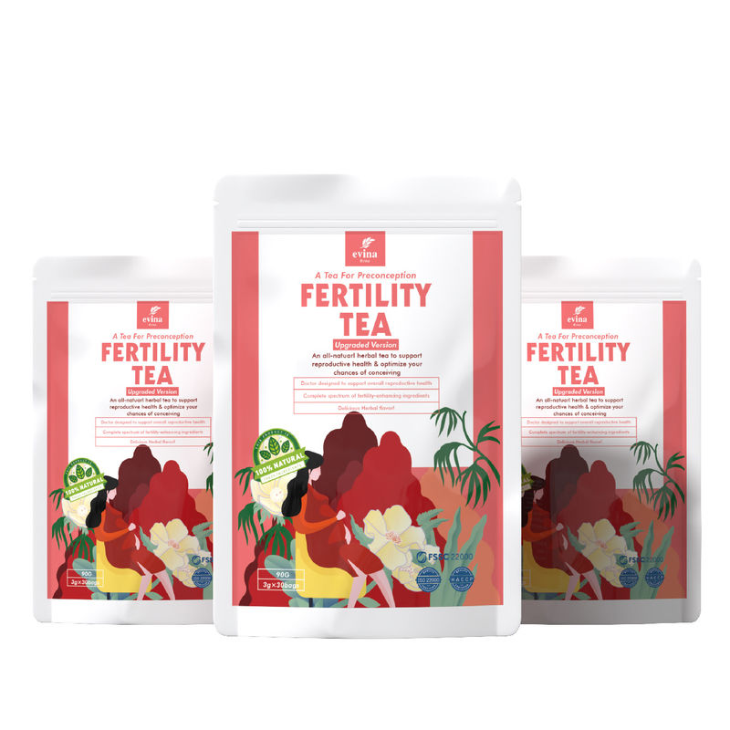 Private Label 100% natürliche Fruchtbarkeit Tee für die Gesundheit der Gebärmutter Naturkräuter und Zutaten